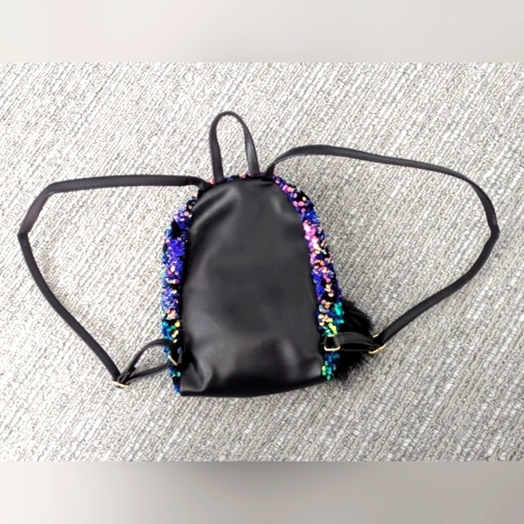 Justice Kids Sequins 10" Backpack/Purse/Bag - Letter J - Picture 5 of 11